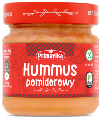 Hummus Pomidorowy 160g - Primavika