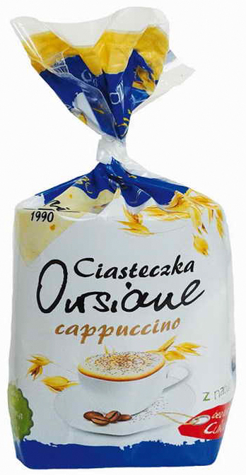 Ciasteczka Owsiane Cappuccino bez dodatku cukru 150g - Ania