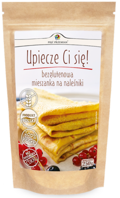 Mieszanka na Naleśniki bezglutenowe 250g - Pięć Przemian