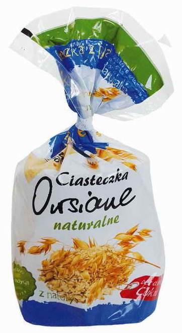 Ciasteczka Owsiane Naturalne bez dodatku cukru 150g - Ania
