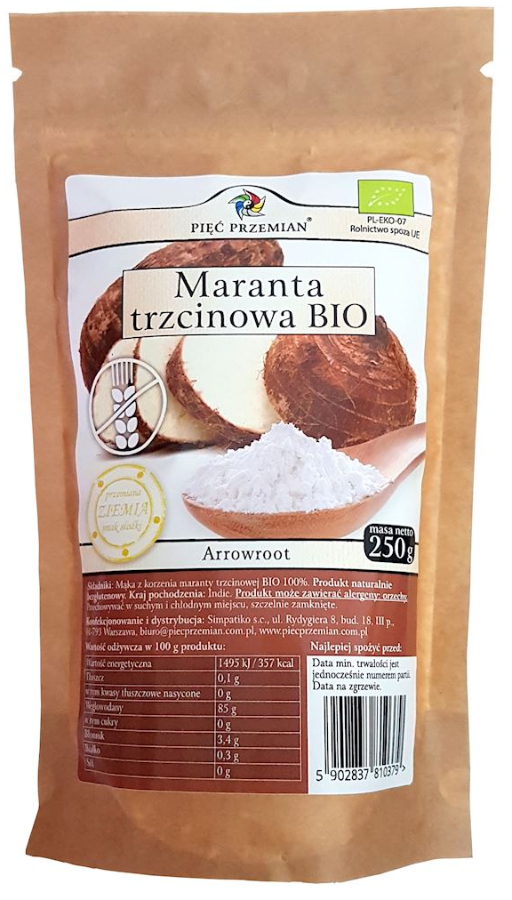 Maranta Trzcinowa BIO 250g - Pięć Przemian