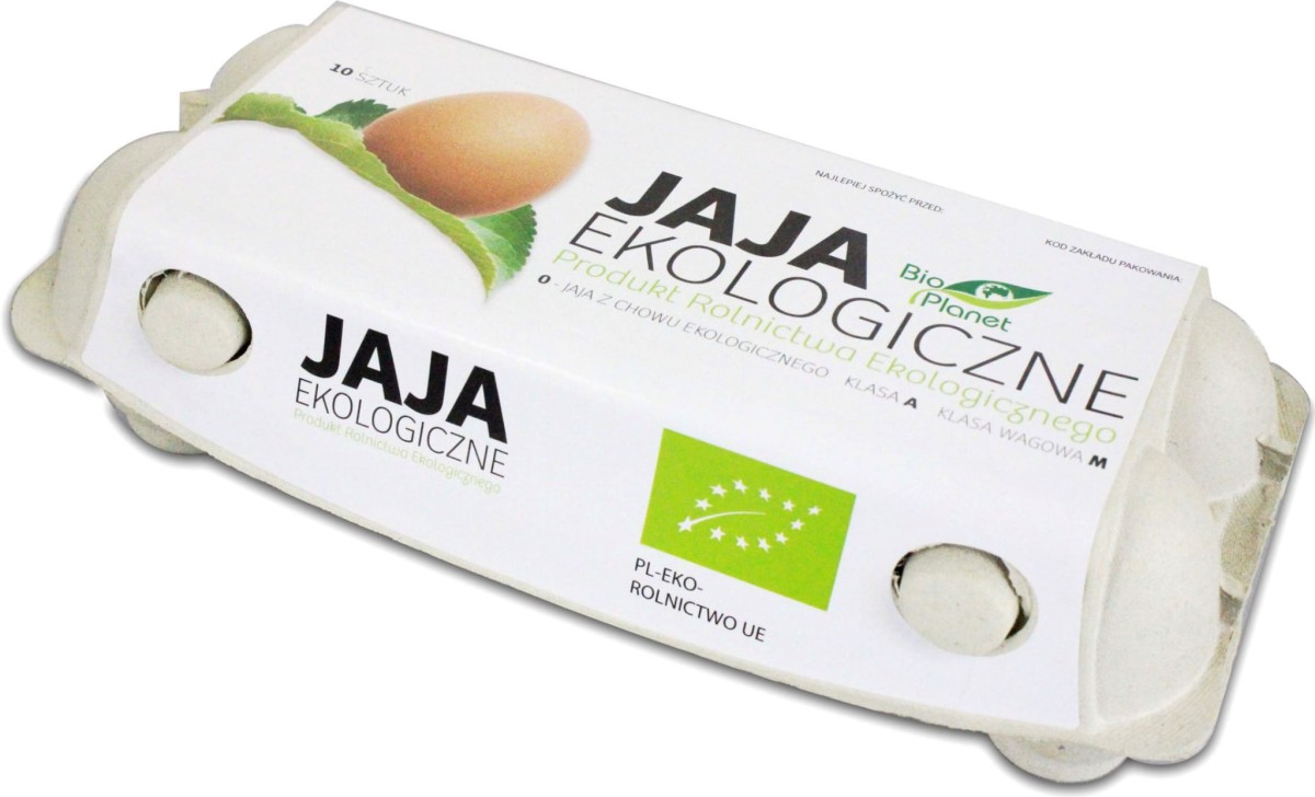 Jaja Ekologiczne BIO 10 sztuk - Bio Planet