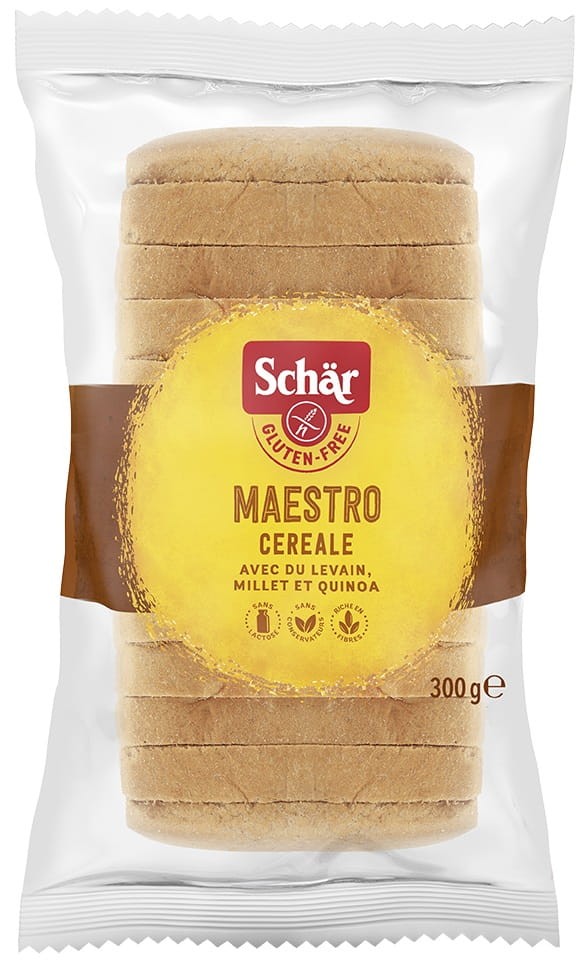 Chleb Wieloziarnisty Meisterbackers Mehrcorn bezglutenowy 300g - Schär