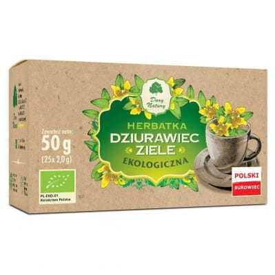 Herbatka Ziele Dziurawca BIO 50g - Dary Natury