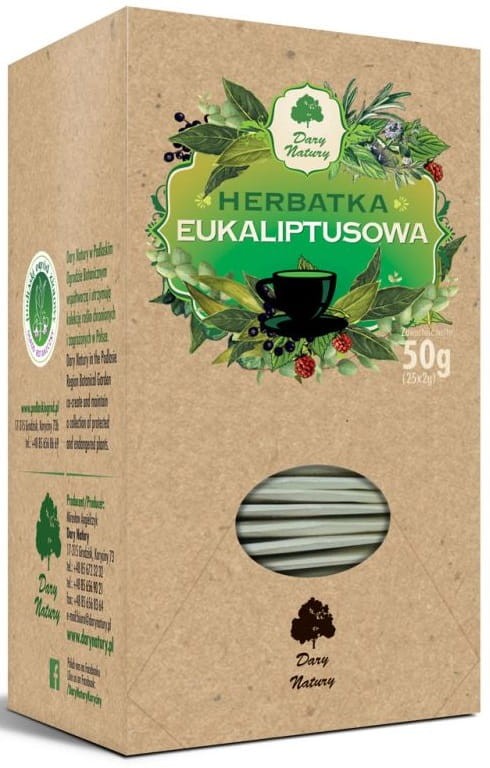 Herbatka Eukaliptusowa 50g - Dary Natury