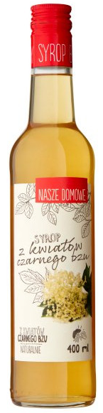 Syrop z Kwiatów Czarnego Bzu 400ml - Premium Rosa