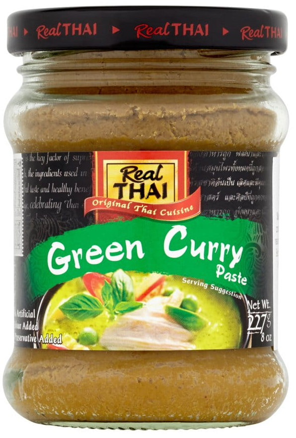 Pasta Curry Zielona Green 227g - Real Thai