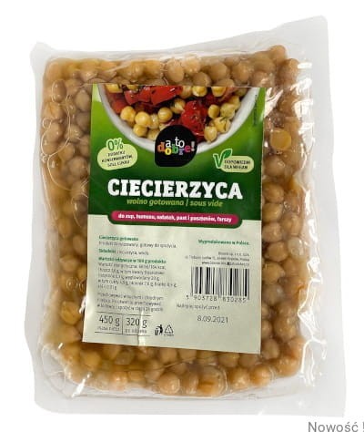Ciecierzyca Gotowana 450g - A to dobre!