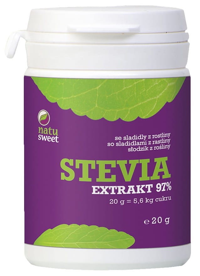 Stewia Czysty Ekstrakt 97% 20g - Natusweet