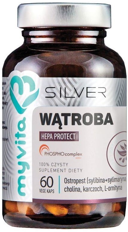 Wątroba Pro Complex Suplement Diety 60 Kapsułek - MyVita Silver