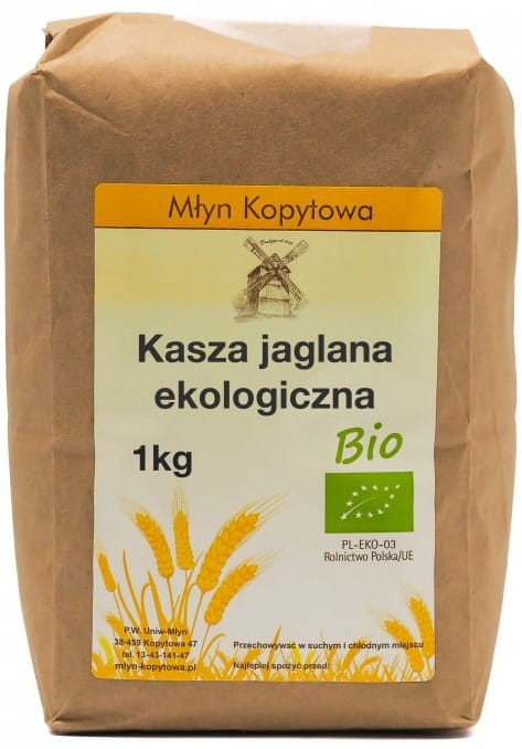 Kasza Jaglana BIO 1kg - Młyn Kopytowa