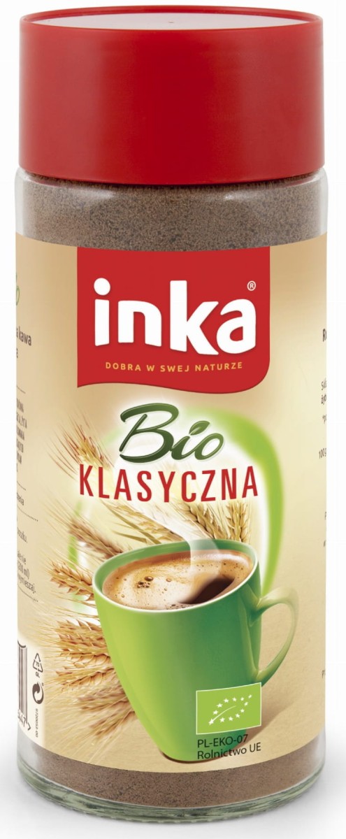 Kawa Zbożowa Rozpuszczalna Klasyczna BIO 100g - Inka
