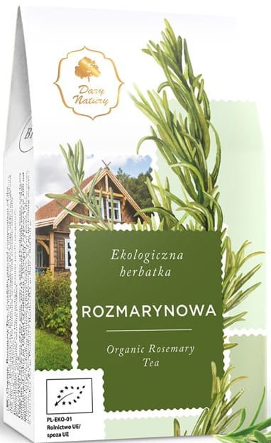 Herbatka Rozmarynowa BIO 80g - Dary Natury