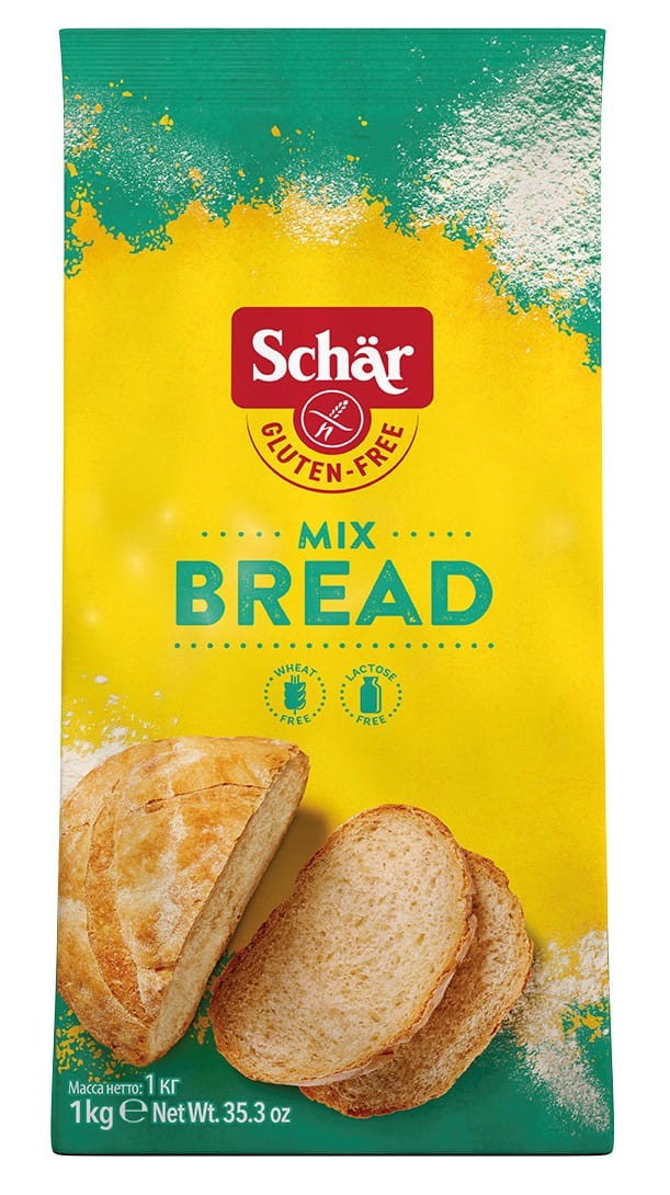 Mieszanka do Wypieku Chleba Mix-B bezglutenowa 1kg - Schär
