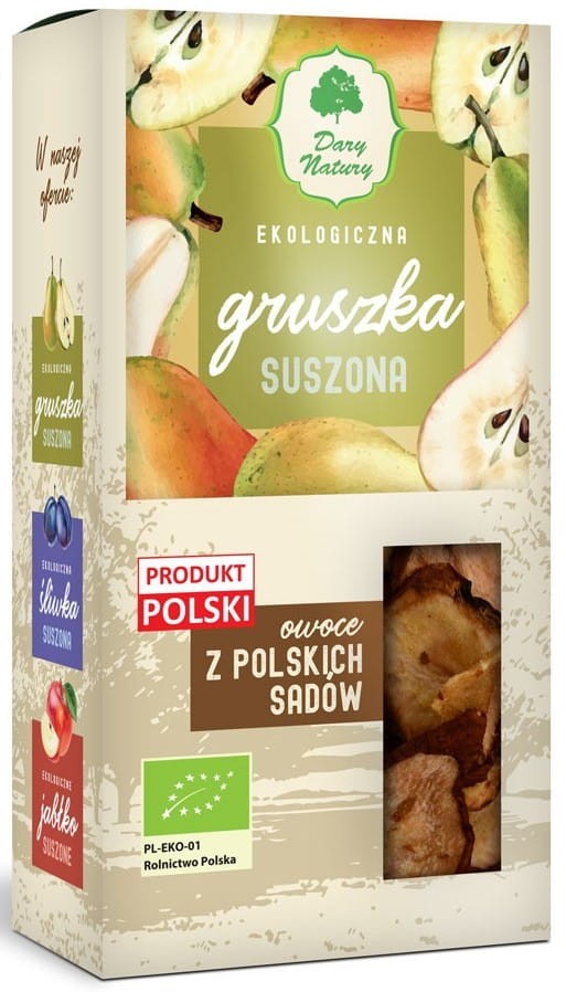Gruszka Suszona BIO 150g - Dary Natury