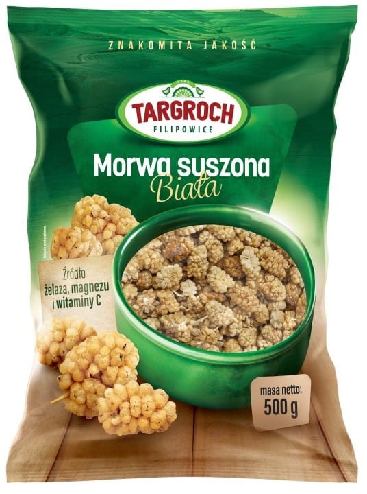 Morwa Biała Suszona 500g - Targroch