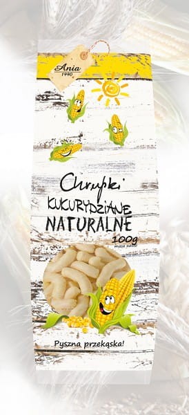 Chrupki Kukurydziane Naturalne 100g - Ania
