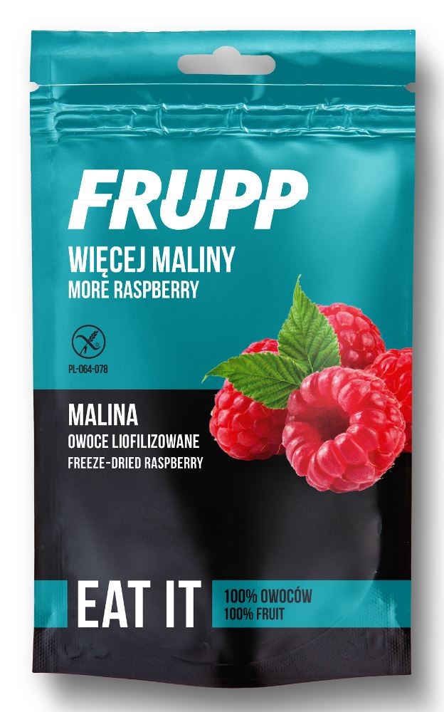 Malina Liofilizowana FRUPP bezglutenowa 15g - Celiko