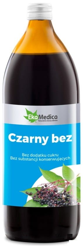 Sok Czarny Bez 1L - EkaMedica