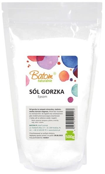 Sól Gorzka Epsom 500g - Batom