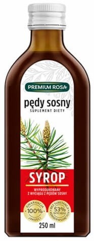 Syrop z Pędów Sosny 250ml - Premium Rosa