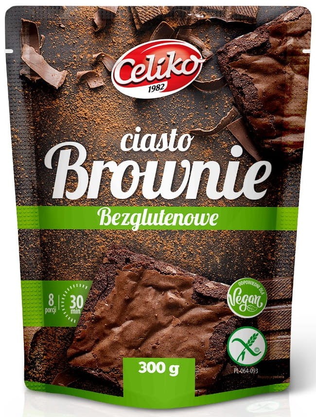 Mieszanka na Brownie bezglutenowe 300g - Celiko