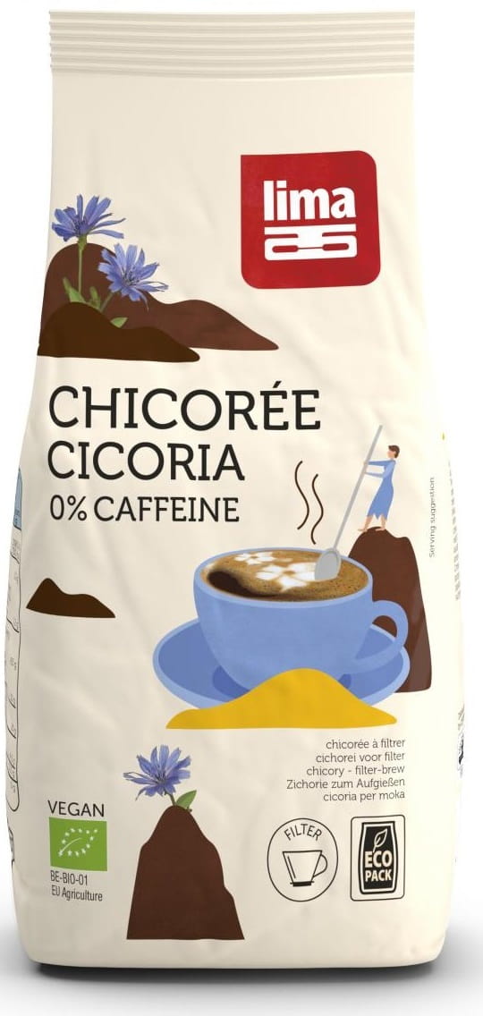 Kawa Cykoria do Zaparzania bez Kofeiny BIO 250g - Lima