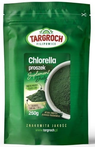 Chlorella Proszek Suplement Diety 250g - Targroch