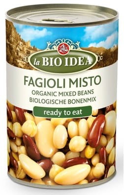 Fasola Mix Puszka BIO 240g - La Bio Idea