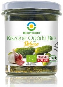 Kiszone Ogórki Deluxe bezglutenowe BIO 320g - Bio Food