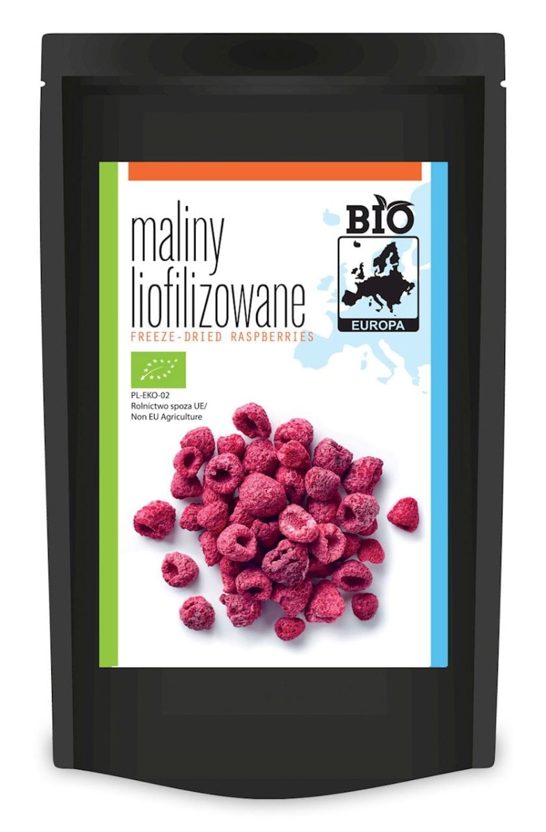 Maliny Liofilizowane BIO 30g - Bio Planet