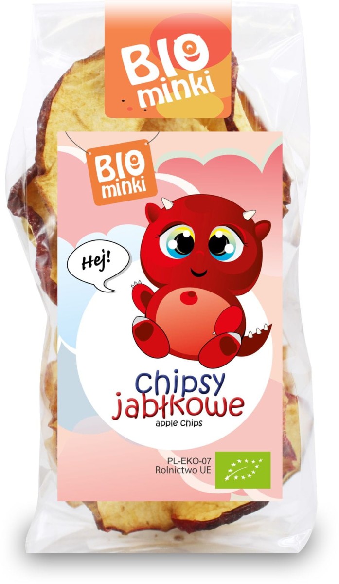 Chipsy Jabłkowe BIO 30g - Biominki