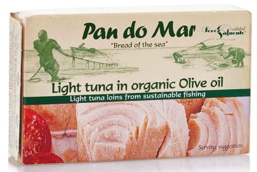 Tuńczyk Lekki w Oliwie z Oliwek BIO 120g - Pan do Mar
