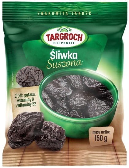 Śliwka Suszona Chile bez pestek 150g - Targroch