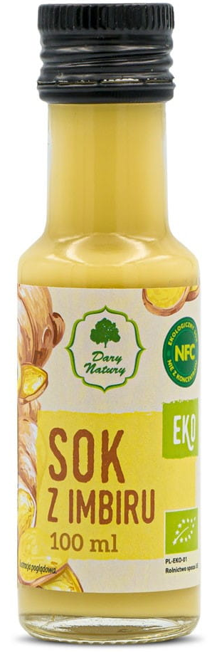 Sok z Imbiru BIO 100ml - Dary Natury