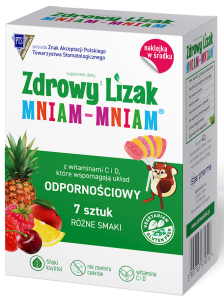 Zdrowy Lizak Odpornościowy 7 sztuk - Mniam Mniam