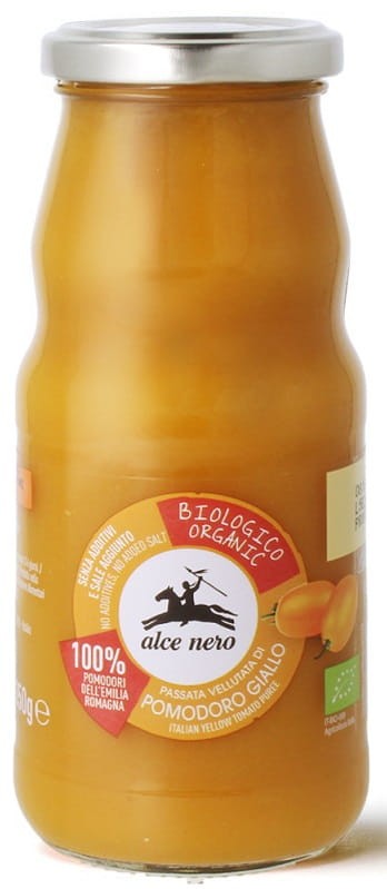 Sos Pomidorowy Passata z Pomidorów Żółtych BIO 350g - Alce Nero