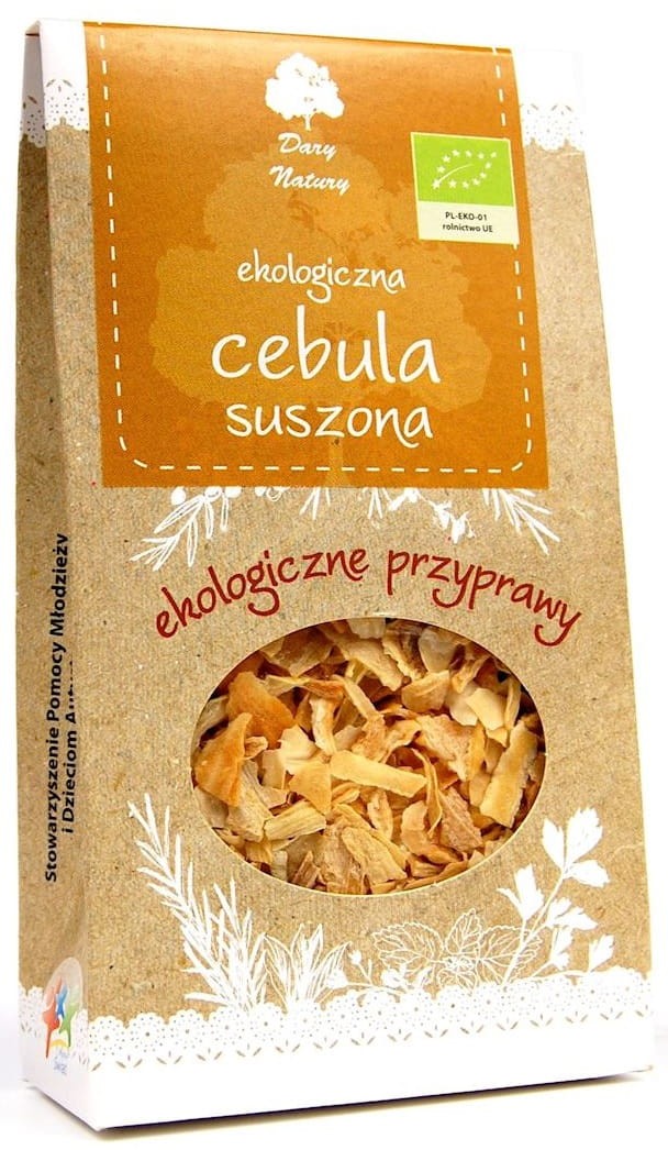 Cebula Suszona BIO 40g - Dary Natury