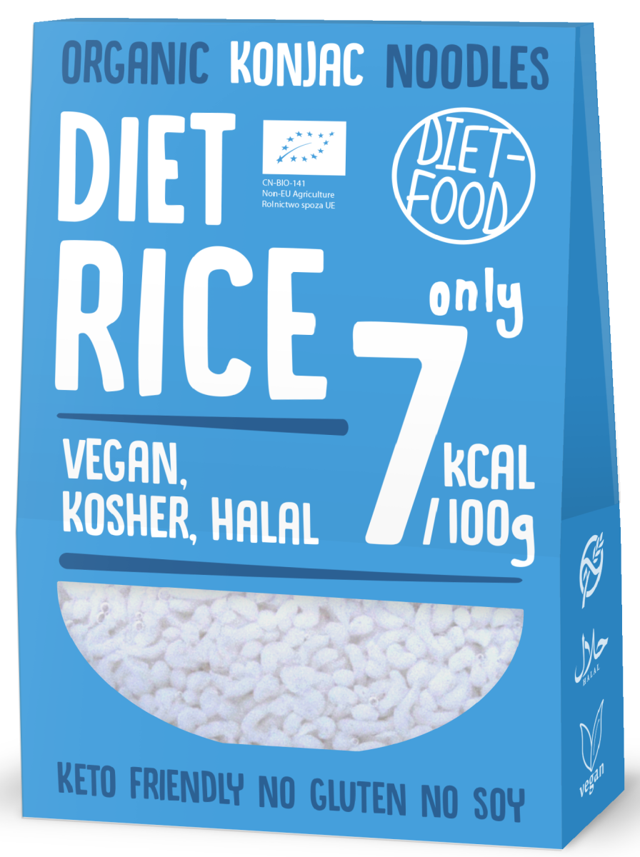 Makaron Konjac Diet Rice BIO 300g - Diet Food