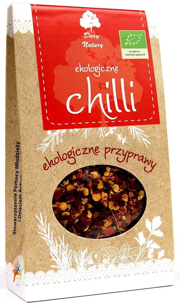 Przyprawa Chilli BIO 30g - Dary Natury