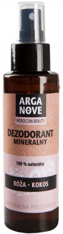 Dezodorant Ałun Dzika Róża &amp; Kokos Spray 100ml - Arganove