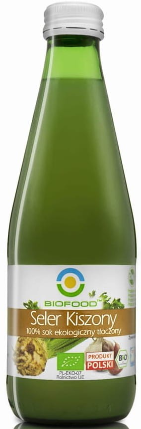 Sok z Selerów Kiszonych BIO 300ml - Bio Food