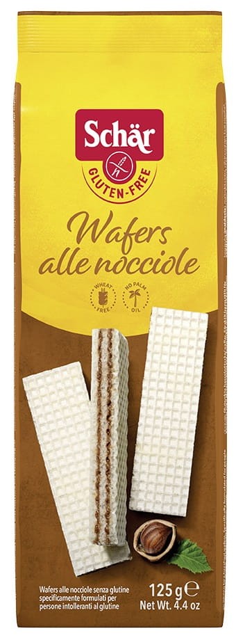 Wafelki Orzechowe Wafers Nocciola 125g - Schär