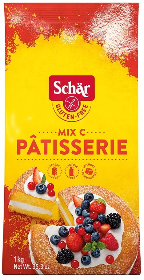 Mieszanka do Wypieku Ciast Mix C Pâtisserie bezglutenowa 1kg - Schär