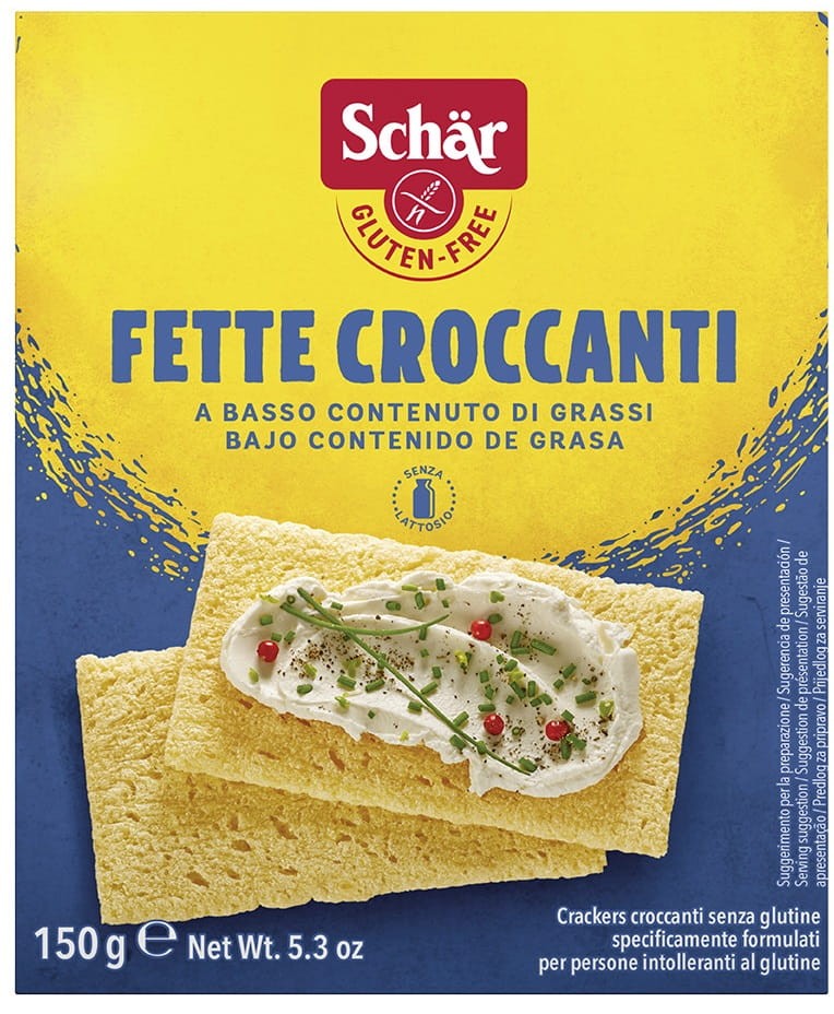Pieczywo Chrupkie Fette Croccanti bezglutenowe 150g - Schär