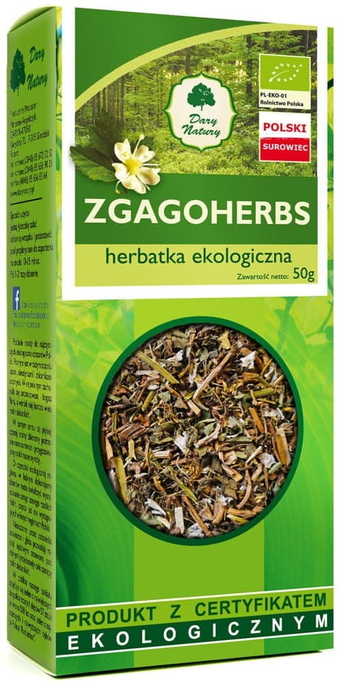 Herbatka Zgagoherbs BIO 50g - Dary Natury