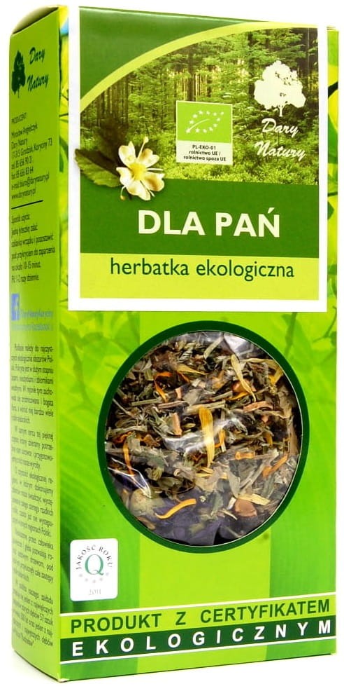 Herbatka dla Pań BIO 50g - Dary Natury