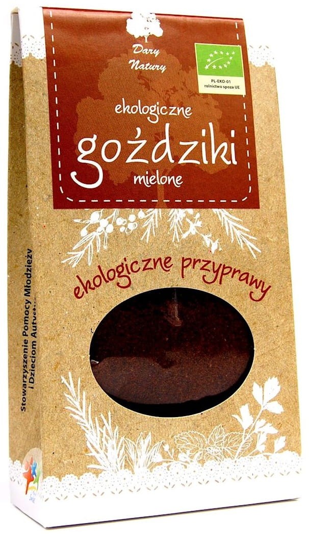 Goździki Mielone BIO 30g - Dary Natury