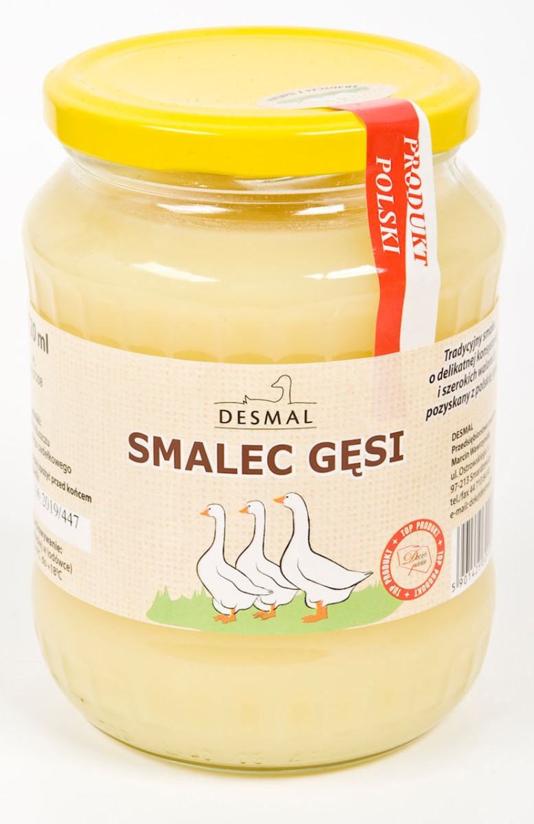 Smalec Gęsi 720ml - Desmal