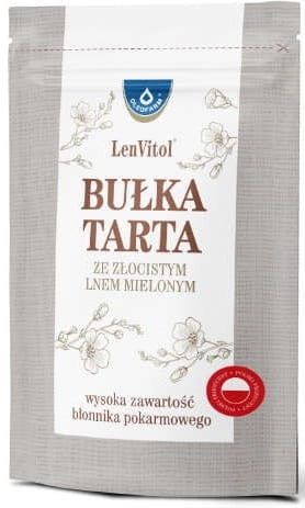 Bułka Tarta z Lnem Mielonym 450g - Oleofarm